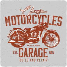 Load image into Gallery viewer, Motorcycles Garage Men's Bamboo Viscose/Organic Cotton Short Sleeve Graphic T-Shirt
