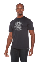 将图片加载到图库查看器，Mototrcycle Garage Men's Bamboo Viscose/Organic Cotton Short Sleeve Graphic T-Shirt

