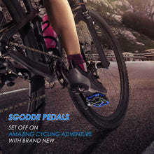 将图片加载到图库查看器，Mountain Bike 1 Pair Pedals Aluminum Alloy Cycling Bicycle Ultralight Wide Platform Anti-slip Pedal Bike Pedals Metal Bicycle Pedals Sealed Bearing Aluminum Alloy Mountain Bike Pedals Flat
