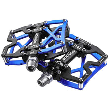 将图片加载到图库查看器，Mountain Bike 1 Pair Pedals Aluminum Alloy Cycling Bicycle Ultralight Wide Platform Anti-slip Pedal Bike Pedals Metal Bicycle Pedals Sealed Bearing Aluminum Alloy Mountain Bike Pedals Flat
