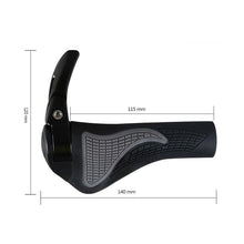 将图片加载到图库查看器，Mountain Bike Grips Handlebar Grips Handle Bar End Ergonomic Bicycle Handlebar Grips Comfort Bicycle Bar Grip Non-Slip Rubber Anti-Slip Designed For Handlebars Ergonomic Lock-on Bicycle Handlebar Grips
