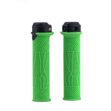 Load image into Gallery viewer, Mountain Bike Handlebar Handle Pro Lock Handle Aluminum Alloy Silicone Handlebar Grips Double Lock-on Bicycle Handle Bar Grips Ergonomic Non-Slip Silicone Hand Grip For Scooter Mountain
