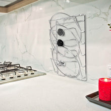 将图片加载到图库查看器，Mounted Pot Lid Rack Pot Cover Organizer

