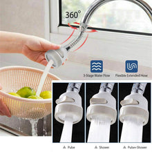 将图片加载到图库查看器，Movable Kitchen Tap Head 360° Rotatable Swivel
