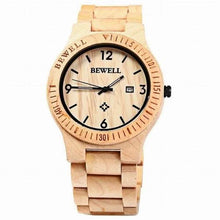 将图片加载到图库查看器，Movement Wrist Wood Watch

