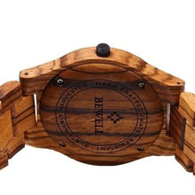 将图片加载到图库查看器，Movement Wrist Wood Watch
