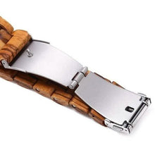 将图片加载到图库查看器，Movement Wrist Wood Watch
