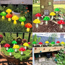 将图片加载到图库查看器，Multi-Color Changing LED Solar Mushroom Light
