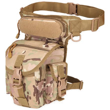 Load image into Gallery viewer, Multi-purpose Tactical Drop Leg Bag Tool Fanny Thigh Pack
