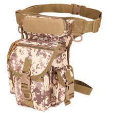 Load image into Gallery viewer, Multi-purpose Tactical Drop Leg Bag Tool Fanny Thigh Pack
