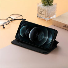 Load image into Gallery viewer, Multicolored Phone Case For iPhone 13 12 11 Pro Mini Cover Wallet Card Slot Flip Magnetic Leather PU Leather Flip Wallet Cover with Card Slots Case Cover
