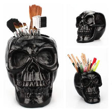 Load image into Gallery viewer, Multifunction Creative Skull Storage Stationery Holder
