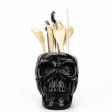 Load image into Gallery viewer, Multifunction Creative Skull Storage Stationery Holder
