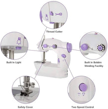 将图片加载到图库查看器，Multifunction Electric Mini Sewing Machine

