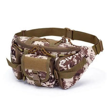 Load image into Gallery viewer, Multifunction Tactical Military Waist Bag Classical Design Outdoor Sports Running Men Travel Fanny Bag
