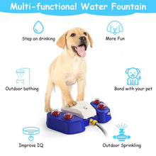 Load image into Gallery viewer, Multifunctional Automatic Pet Water Dispenser Outdoor Step-on Activated Sprinkler
