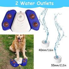 Load image into Gallery viewer, Multifunctional Automatic Pet Water Dispenser Outdoor Step-on Activated Sprinkler
