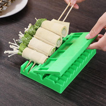 Load image into Gallery viewer, Multifunctional Barbecue String Skewers Kebab Food Meat String Device Skewer for Pork Maker BBQ Tools Accessories BBQ Meat Skewer Multifunction Tool Quick Barbecue Kebab Meat String Device Machine Maker
