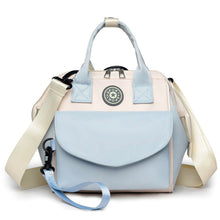 将图片加载到图库查看器，Multifunctional Diaper Changing Bag with 2 Insulated Pockets Commute Bag
