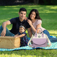 将图片加载到图库查看器，Multifunctional Diaper Changing Bag with 2 Insulated Pockets Commute Bag

