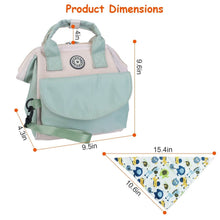 将图片加载到图库查看器，Multifunctional Diaper Changing Bag with 2 Insulated Pockets Commute Bag
