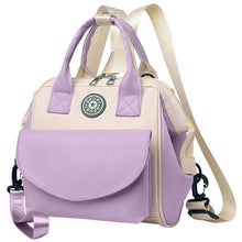 将图片加载到图库查看器，Multifunctional Diaper Changing Bag with 2 Insulated Pockets Commute Bag
