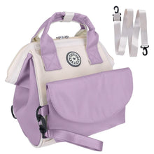 将图片加载到图库查看器，Multifunctional Diaper Changing Bag with 2 Insulated Pockets Commute Bag
