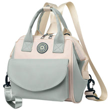 将图片加载到图库查看器，Multifunctional Diaper Changing Bag with 2 Insulated Pockets Commute Bag
