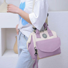 将图片加载到图库查看器，Multifunctional Diaper Changing Bag with 2 Insulated Pockets Commute Bag
