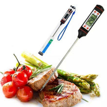 Load image into Gallery viewer, Multifunctional Digital Thermometer For BBQ Food Meat Cake Candy Bake Grill Ultra Fast Kitchen Thermometer with Hold &amp; Calibration Digital Food Thermometer for BBQ Baking Candy Milk Temperature Cooking Thermometer Oven Kitchen Tools
