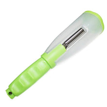 Load image into Gallery viewer, Multifunctional Fruit Vegetable Peeler With Storage Box Tube
