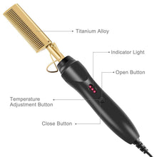 将图片加载到图库查看器，Multifunctional Hair Straightening Comb

