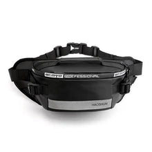 将图片加载到图库查看器，Multifunctional Outdoor Anti-Theft Waist Bag Men Fashionable Waterproof Fanny Pack Adjustable Belt Travel Bag
