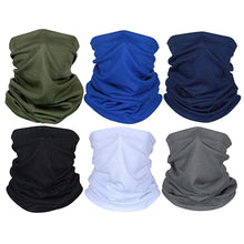 Load image into Gallery viewer, Multifunctional Outdoor Sport Magic Scarf Neck Warmer Tube Hiking Cycling Face Head Wrap Cover Bandana Balaclava Magic Scarf Scarf Neck Gaiter Headwear Headband Head Wrap Scarf Mask Neck Ear Warmers Headbands Perfect Bandana
