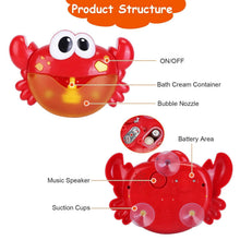 将图片加载到图库查看器，Musical Bubble Bath Maker for Bathtubs Toddler Bubble Machine
