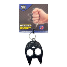 Load image into Gallery viewer, My Kitty Self-Defense Keychain with Card
