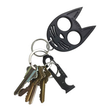 Load image into Gallery viewer, My Kitty Self-Defense Keychain with Card
