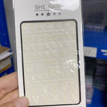 将图片加载到图库查看器，Nail Art Stickers Red Lips Nails Decals Sticker Hot Sexy Girl Tip Back Glue Decal Cool Lollipop Self Adhesive Acrylic Tips Tool Decoration White Feather Lace Flower Leaf Carving Design Exquisite Pattern Nail Art Supplies Self-Adhesive Nail
