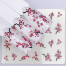 Load image into Gallery viewer, Nail Art Water Transfer Stickers Anime Mouse Animal Kid slider adhesive Watermark Decals Women Beauty Wedding Nails  Decal Self-Adhesive 3D Wave Design Decoration for Women Girls Art Stickers Decal Decoration Metallic Curve Strip Line Nail
