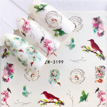 Load image into Gallery viewer, Nail Art Water Transfer Stickers Anime Mouse Animal Kid slider adhesive Watermark Decals Women Beauty Wedding Nails  Decal Self-Adhesive 3D Wave Design Decoration for Women Girls Art Stickers Decal Decoration Metallic Curve Strip Line Nail
