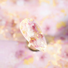 将图片加载到图库查看器，Nail Foils Marble Flower Series Iridescent Nail Art Transfer Sticker Paper Slider Nail Water Decal Design Manicures Decorations  Art Manicures Decoration New Gold Nail Transfer Foils for Nail Arts Nails Supply Holographic Effect Nail Art Foil Stickers Hol
