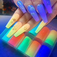 将图片加载到图库查看器，Nail Foils Marble Flower Series Iridescent Nail Art Transfer Sticker Paper Slider Nail Water Decal Design Manicures Decorations  Art Manicures Decoration New Gold Nail Transfer Foils for Nail Arts Nails Supply Holographic Effect Nail Art Foil Stickers Hol
