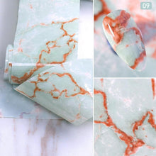 将图片加载到图库查看器，Nail Foils Marble Series Nail Art Transfer Sticker Paper Gold Line Foils Bright Marble Design Decoration Marble Nail Art Stickers Water Transfer Nail Decals Full Wraps Gradient Acrylic Nail Kits for Women Manicure Decoration Accessories
