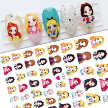 将图片加载到图库查看器，Nail Stickers Cute Rabbit Nail Art Decorations No Face Man Sliders For Manicure Cute Cartoon Nail Art Sticker Decals for Women Kids Girls Manicure Decoration Nail Art Supplies 3D Self-Adhesive Nail Decals Designer Nail Stickers for Acrylic Nails
