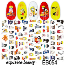 将图片加载到图库查看器，Nail Stickers Cute Rabbit Nail Art Decorations No Face Man Sliders For Manicure Cute Cartoon Nail Art Sticker Decals for Women Kids Girls Manicure Decoration Nail Art Supplies 3D Self-Adhesive Nail Decals Designer Nail Stickers for Acrylic Nails
