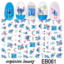 将图片加载到图库查看器，Nail Stickers Cute Rabbit Nail Art Decorations No Face Man Sliders For Manicure Cute Cartoon Nail Art Sticker Decals for Women Kids Girls Manicure Decoration Nail Art Supplies 3D Self-Adhesive Nail Decals Designer Nail Stickers for Acrylic Nails
