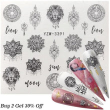 将图片加载到图库查看器，Nail Watermark Decals Sexy lips Middle finger Sexy girl Water Transfer Slider Russia Words Manicure Tattoos Sliders For Manicure Women Kids Girls Manicure Decoration Nail Art Supplies 3D Self-Adhesive Nail Decals Designer Nail Stickers for Acrylic Nails

