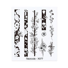 将图片加载到图库查看器，Nails Sticker Nail Art Decorations Flowers Leaves Decals Water Transfer Sliders Woman Face Fruit Foil Manicures Wraps  Water Transfer Nail Decals Sticker For Pretty Girl Self-Adhesive Nail Decals Designer Nail Stickers for Acrylic Decal
