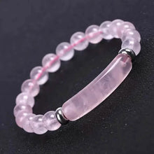 将图片加载到图库查看器，Natural Gemstone Crystal Rough Bracelet
