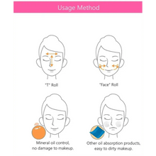 Load image into Gallery viewer, Natural Reusable Oil Resistant Facial Tool Roller Oil Control Rolling Stone Women Makeup Face Skin Care Tool Facial Cleaning Oil Absorption Roller On Ball Suitable for Traveling At Home Or Going Conduct For Facial Massage
